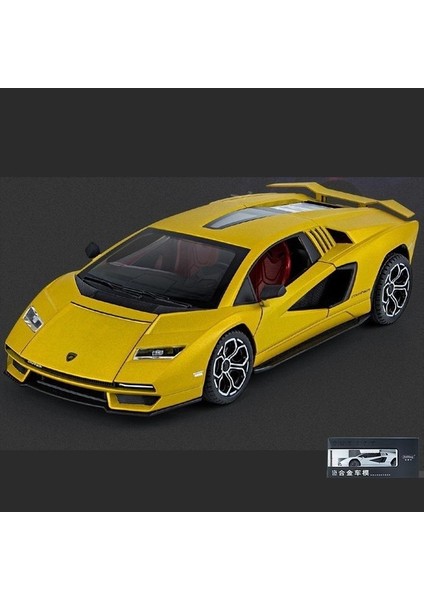 1:24 Lamborghini LPI-800 Simülasyon Alaşımlı Spor Araba Modeli (Yurt Dışından)