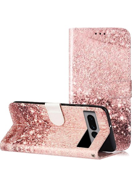 Google Piksel 7 Pro Manyetik Mermer Desen Tam Koruma Için Flip Case (Yurt Dışından)