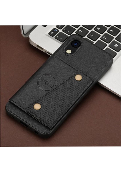 Samsung Galaxy A03 Çekirdek Kart Tutucu Cüzdan Kılıf Kickstand Için Cüzdan Kılıf (Yurt Dışından)
