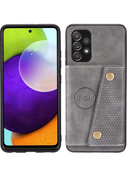 Samsung Galaxy A73 5g Buit Için Cüzdan Kılıf Demir Darbeye Koruyucu (Yurt Dışından)