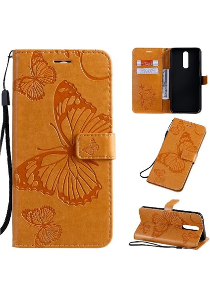 Oppo F11 Pu Deri Manyetik Kapak Için Flip Case Darbeye Kapak ile (Yurt Dışından)