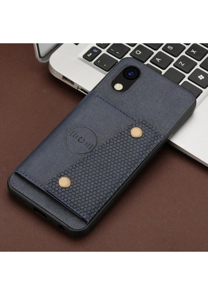 Samsung Galaxy A03 Çekirdek Kart Tutucu Cüzdan Kılıf Kickstand Için Cüzdan Kılıf (Yurt Dışından)