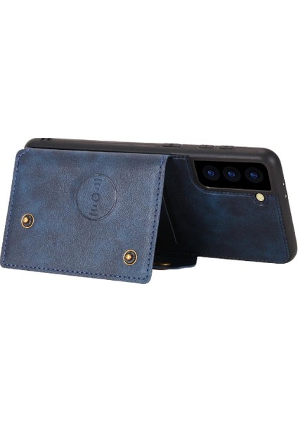 Samsung Galaxy S22 5g Kart Tutucu Kickstand Buit Için Cüzdan Kılıf Demir (Yurt Dışından) fırsatları