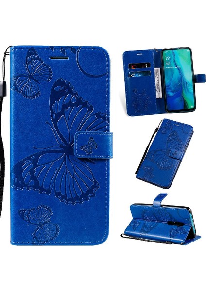 Kart Yuvası Standı Pu ile Oppo 10X 10X Zoom Darbeye Dayanıklı Kapak Için Flip Case (Yurt Dışından)