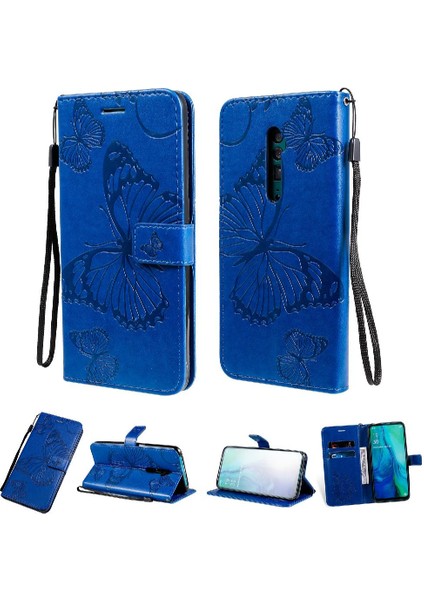 Kart Yuvası Standı Pu ile Oppo 10X 10X Zoom Darbeye Dayanıklı Kapak Için Flip Case (Yurt Dışından)