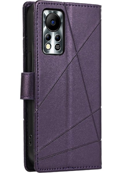 Infinix Sıcak 11S Nfc Darbeye Kickstand Şok Emici Için Flip Case (Yurt Dışından)