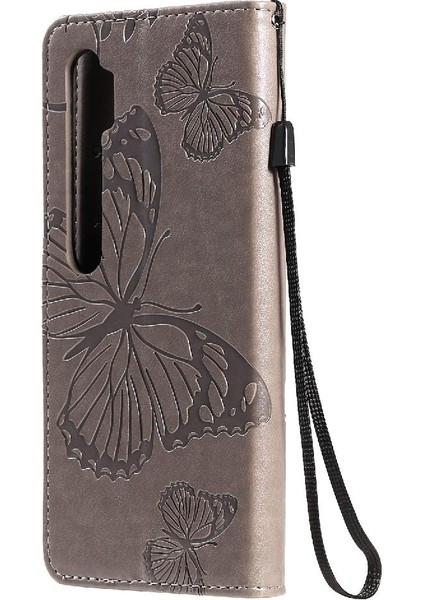 Xiaomi Not 10 Için Flip Case Kickstand Pu Deri Manyetik Kapak ile (Yurt Dışından)