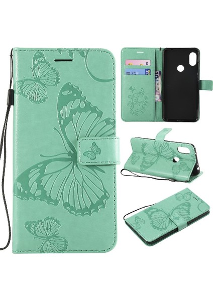 Xiaomi Redmi Not 6 Pro Darbeye Kapak Için Flip Case Kickstand ile (Yurt Dışından)