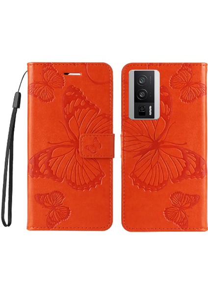 Xiaomi Redmi Için Flip Case K60 Pro Darbeye Kapak Pu ile Manyetik Kapak (Yurt Dışından)