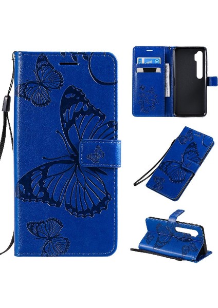 Xiaomi Not 10 Için Flip Case Kickstand Pu Deri Manyetik Kapak ile (Yurt Dışından)