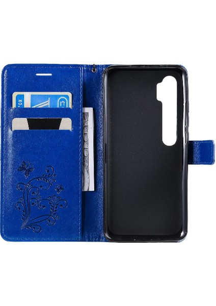 Xiaomi Not 10 Için Flip Case Kickstand Pu Deri Manyetik Kapak ile (Yurt Dışından)
