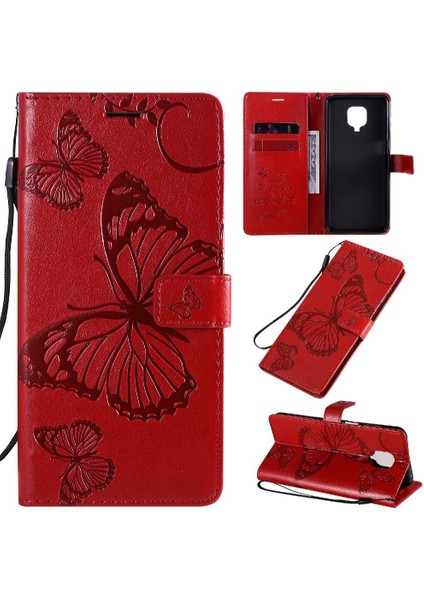 Xiaomi Redmi Not 9 Için Flip Case Pro/kart Yuvası Standı ile 9s Manyetik Pu (Yurt Dışından)