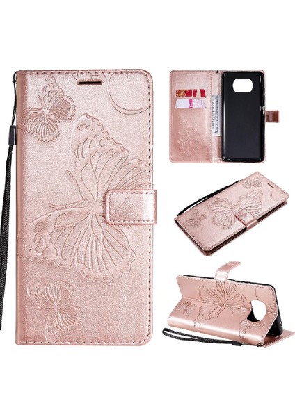 Xiaomi Poco X3 Için Flip Case/x3 Pro/x3 Nfc Pu Deri Flip Kickstand Kapak (Yurt Dışından)