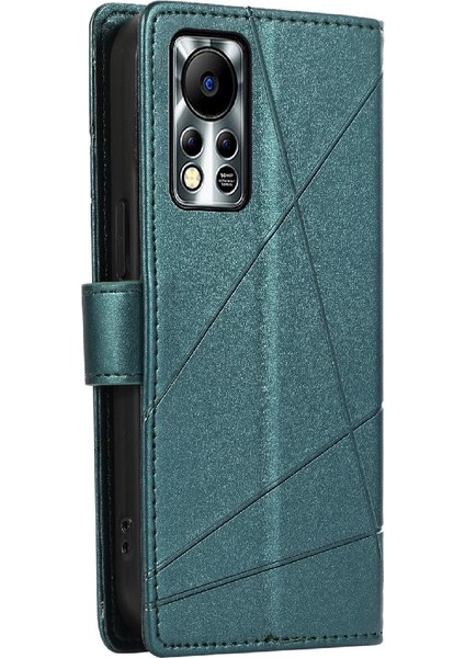 Infinix Sıcak 11S Nfc Darbeye Kickstand Şok Emici Için Flip Case (Yurt Dışından)