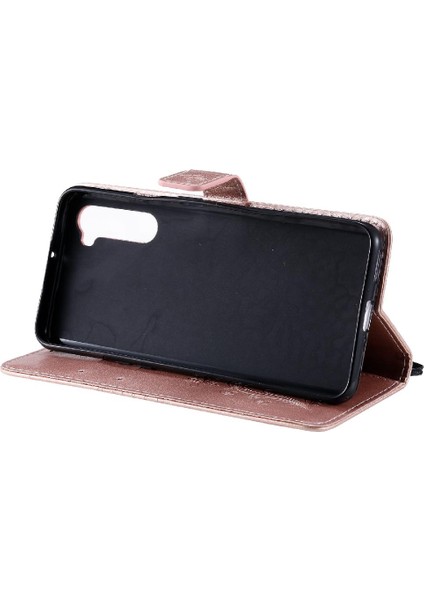 Kart Yuvası Standı ile Oneplus Nord Için Flip Case Manyetik Kapak Pu Deri (Yurt Dışından) fırsatları