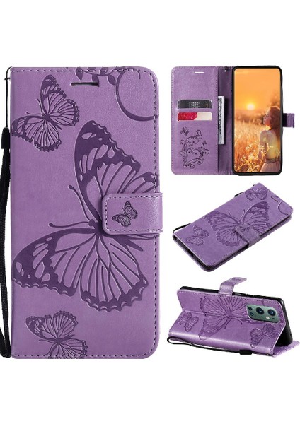Oneplus 9 Için Flip Case Pro Kart Yuvası Standı ile Pu Deri Manyetik Kapak (Yurt Dışından)