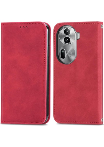 Oppo Oppo 11 Pro 5g Için Flip Case Darbeye Cüzdan Deri Kılıf Flip (Yurt Dışından)