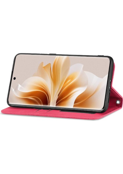 Oppo Oppo 11 Pro 5g Için Flip Case Darbeye Cüzdan Deri Kılıf Flip (Yurt Dışından)