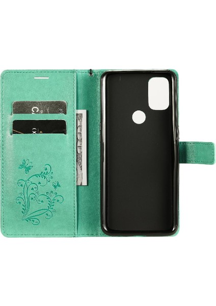 Oneplus Nord N10 5g Darbeye Kapak Pu Deri Manyetik Için Flip Case (Yurt Dışından)