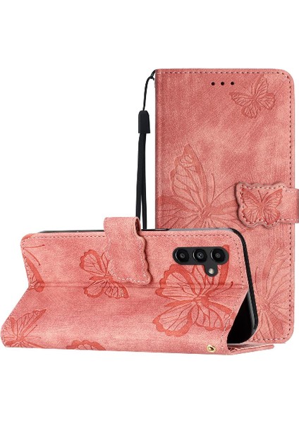 Samsung Galaxy Flip 5g Pu Deri Kart Yuvaları Tutucu Cüzdan Için Flip Case (Yurt Dışından)