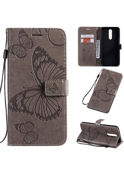 Oppo F11 Pu Deri Manyetik Kapak Için Flip Case Darbeye Kapak ile (Yurt Dışından)