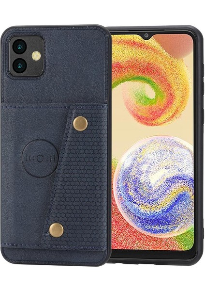 Samsung Galaxy A04 Kickstand Cüzdan Kılıf Için Cüzdan Kılıf Darbeye Kart (Yurt Dışından)
