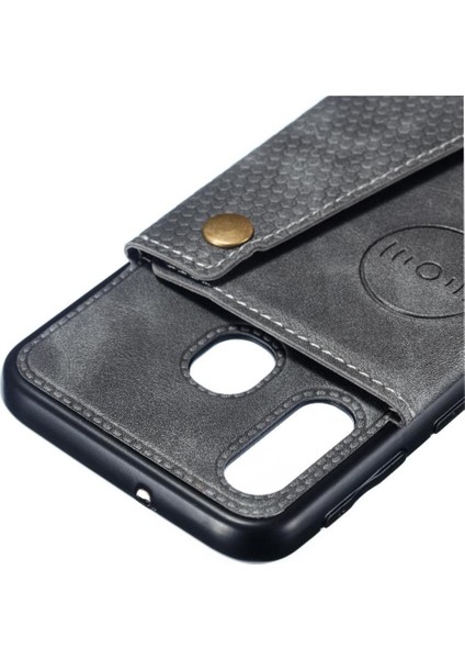 Cüzdan Kılıf Için Huawei P20 Lite Buit Demir Kickstand Kart Tutucu Cüzdan (Yurt Dışından) fırsatları