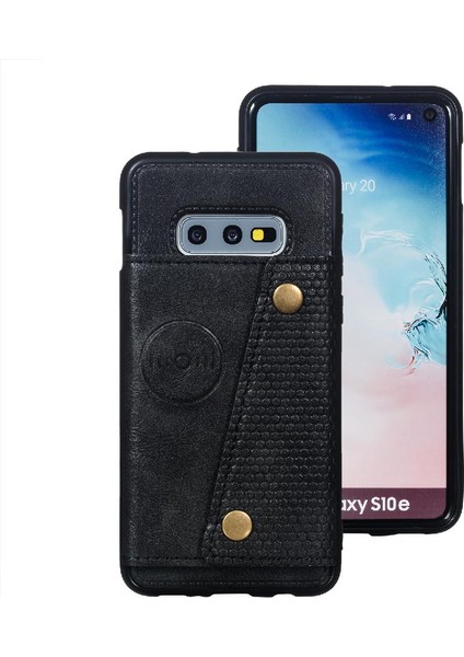 Samsung Galaxy A91 Kickstand Kart Tutucu Darbeye Cüzdan Için Cüzdan Kılıf (Yurt Dışından)