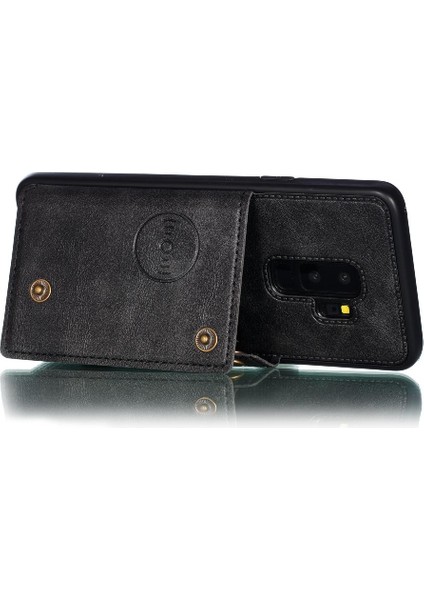 Samsung Galaxy S9 Kickstand Kart Tutucu Cüzdan Kılıf Buit Için Cüzdan Kılıf (Yurt Dışından) modelleri