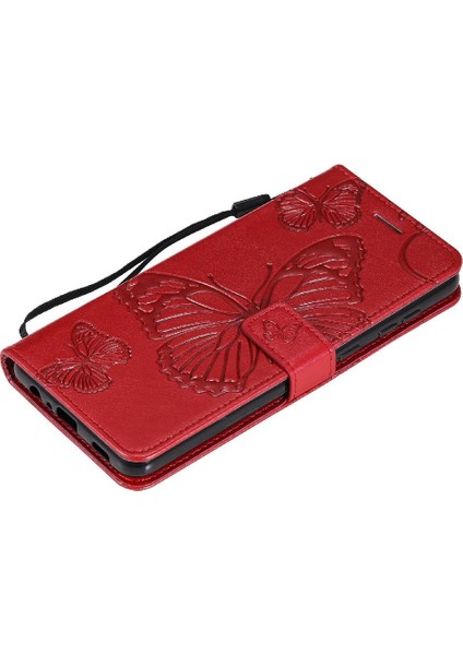 Samsung Galaxy A02 Için Flip CASE/M02 Pu Deri Darbeye Kapak ile Çevirin (Yurt Dışından)