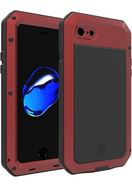 Iphone 7/8 360 Için Kılıf Tam Vücut Koruyucu Kapak Açık Spor Alüminyum (Yurt Dışından)