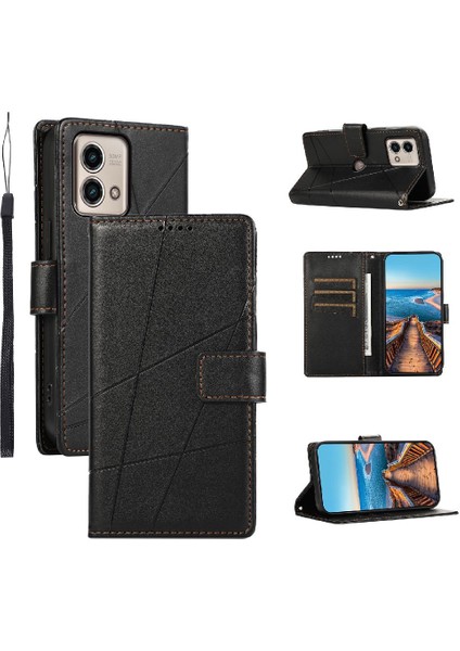 Motorola Moto G Stylus 5g 2023 Üç Kart Yuvaları Kickstand Için Flip Case (Yurt Dışından)
