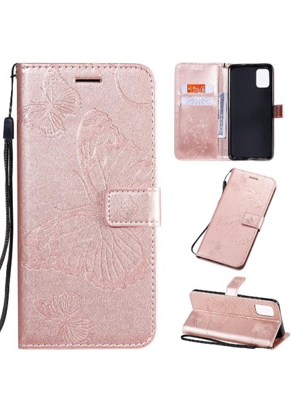 Samsung Galaxy A51 4g Manyetik Kapak Flip Kickstand Pu Deri (Yurt Dışından)