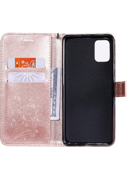 Samsung Galaxy A51 4g Manyetik Kapak Flip Kickstand Pu Deri (Yurt Dışından)