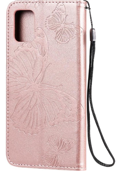 Samsung Galaxy A51 4g Manyetik Kapak Flip Kickstand Pu Deri (Yurt Dışından)