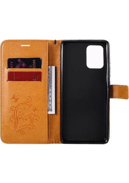 Samsung Galaxy S10 Lite Darbeye Kapak Pu Deri Flip Manyetik (Yurt Dışından)