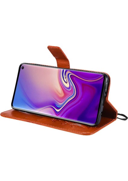 Samsung Galaxy S10 Manyetik Kapak Flip Kickstand Pu Deri Kapak (Yurt Dışından) indirimleri