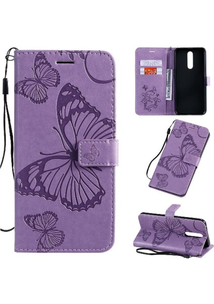 Oppo F11 Pu Deri Manyetik Kapak Için Flip Case Darbeye Kapak ile (Yurt Dışından)
