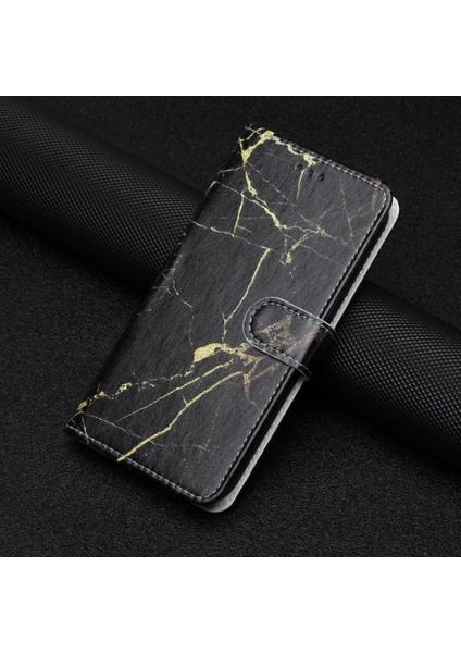 Google Piksel 7 Pro Manyetik Mermer Desen Tam Koruma Için Flip Case (Yurt Dışından) modelleri