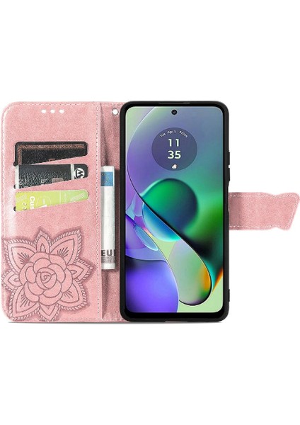 Motorola Moto G54 5g Kanat Çok Renkli Cüzdan Iş Için Kılıf (Yurt Dışından) modelleri