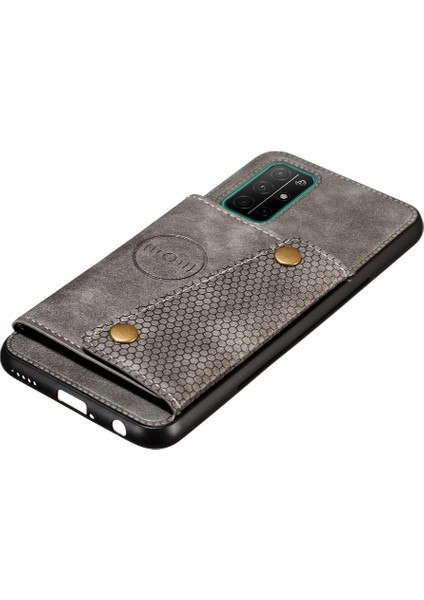 Samsung Galaxy M52 5g Buit Için Cüzdan Kılıf Demir Cüzdan Kılıf Kickstand (Yurt Dışından)