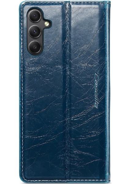 Samsung Galaxy A24 4g Için Flip Case Çılgın At Pu Deri Manyetik (Yurt Dışından)