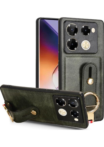 Infinix Not 40 Pro Artı 5g Kolaylık Premium Pu Deri Bilek Için Kılıf (Yurt Dışından)