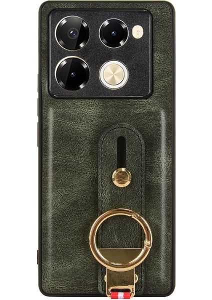 Infinix Not 40 Pro Artı 5g Kolaylık Premium Pu Deri Bilek Için Kılıf (Yurt Dışından)