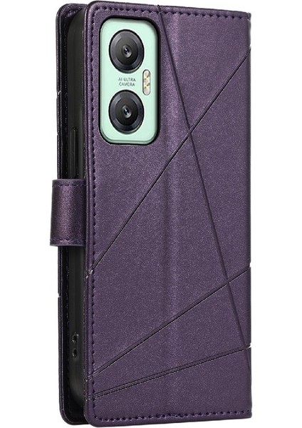 Infinix Sıcak 20 5g Şok Emici Üç Kart Yuvaları Kickstand Için Flip Case (Yurt Dışından)