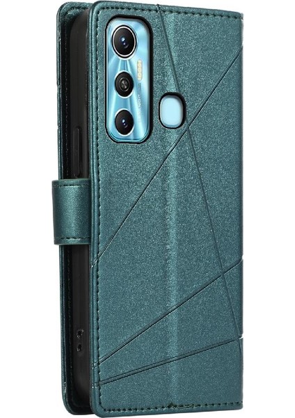 Infinix Sıcak 11 Şok Emici Darbeye Üç Kart Yuvaları Için Flip Case (Yurt Dışından)
