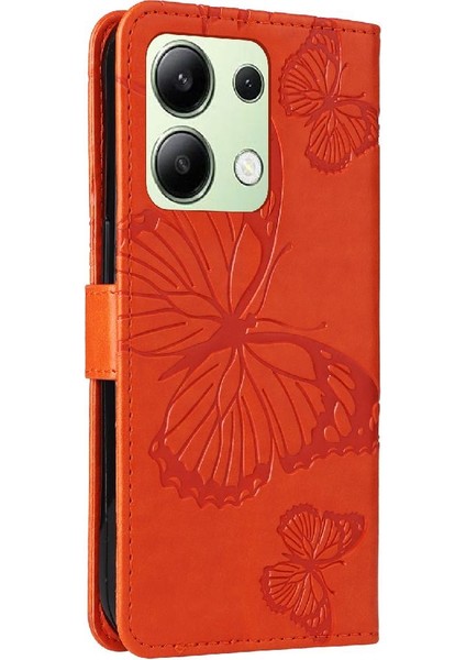 Xiaomi Redmi Not 13 Için Flip Case 4g Flip Kickstand Pu Deri Darbeye (Yurt Dışından)