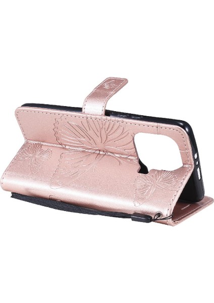 Kart Yuvası Standı ile Xiaomi 11 Pro Için Flip Case Darbeye Kapak Pu (Yurt Dışından)