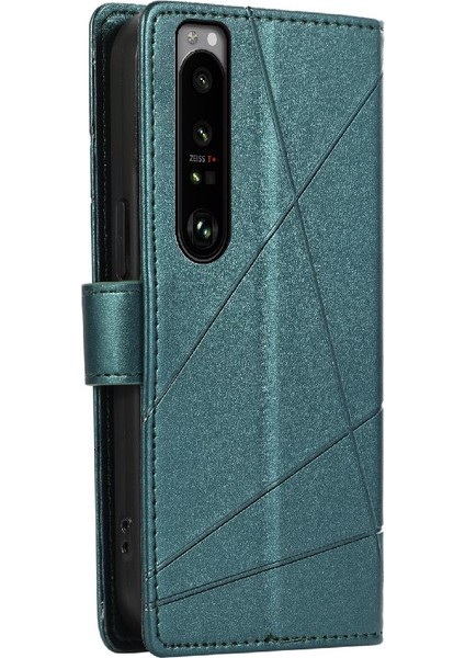 Sony Xperia 1 Iii Için Flip Case Darbeye Şok Emici Üç Kart (Yurt Dışından) indirimleri