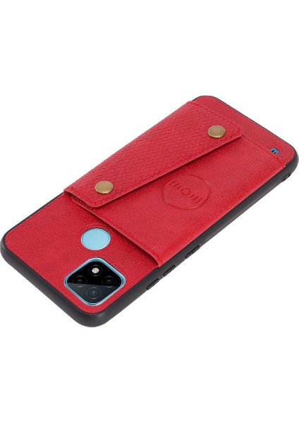 Cüzdan Durumda Realme C21 Buit Demir Darbeye Koruyucu Kickstand (Yurt Dışından) indirimleri